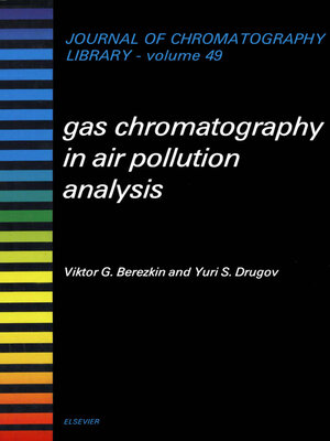 cover image of Gas Chromatography in Air Pollution Analysis